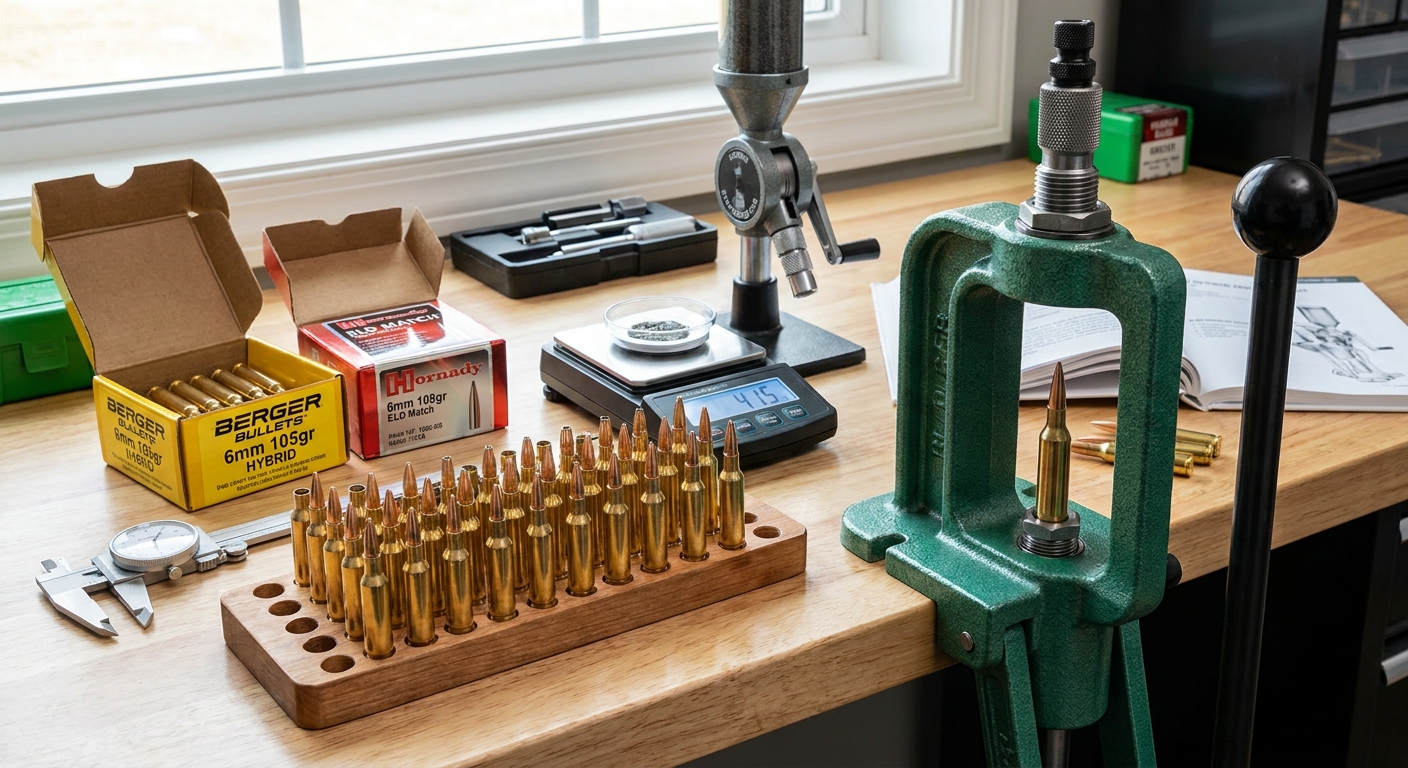 Reloading the 6mm Creedmoor: Precision Loads for Long-Range Hunting and Competition