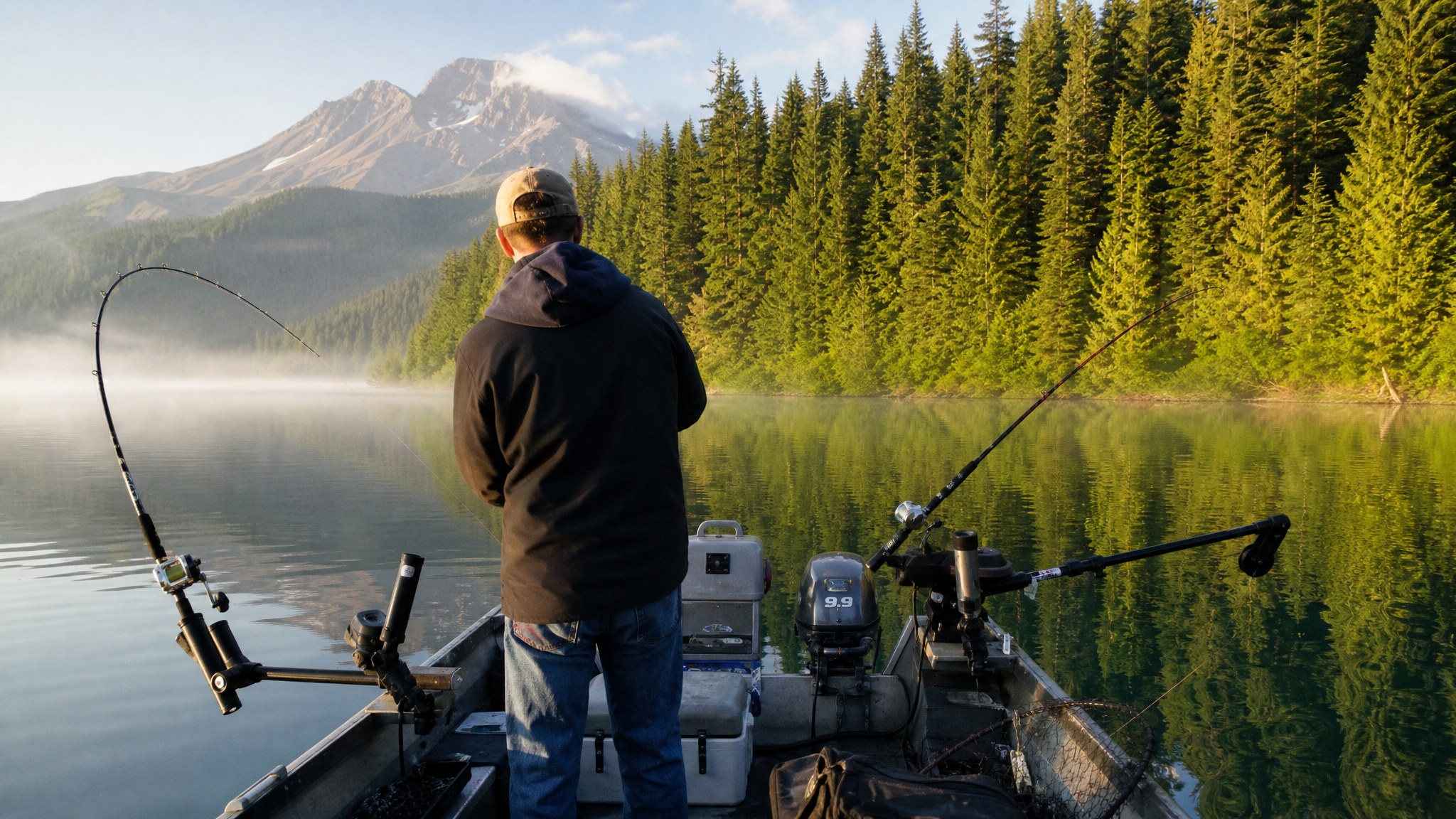 Blue River Reservoir: Fall Kokanee Trolling and Brown Trout Tactics in Oregon's Western Cascades