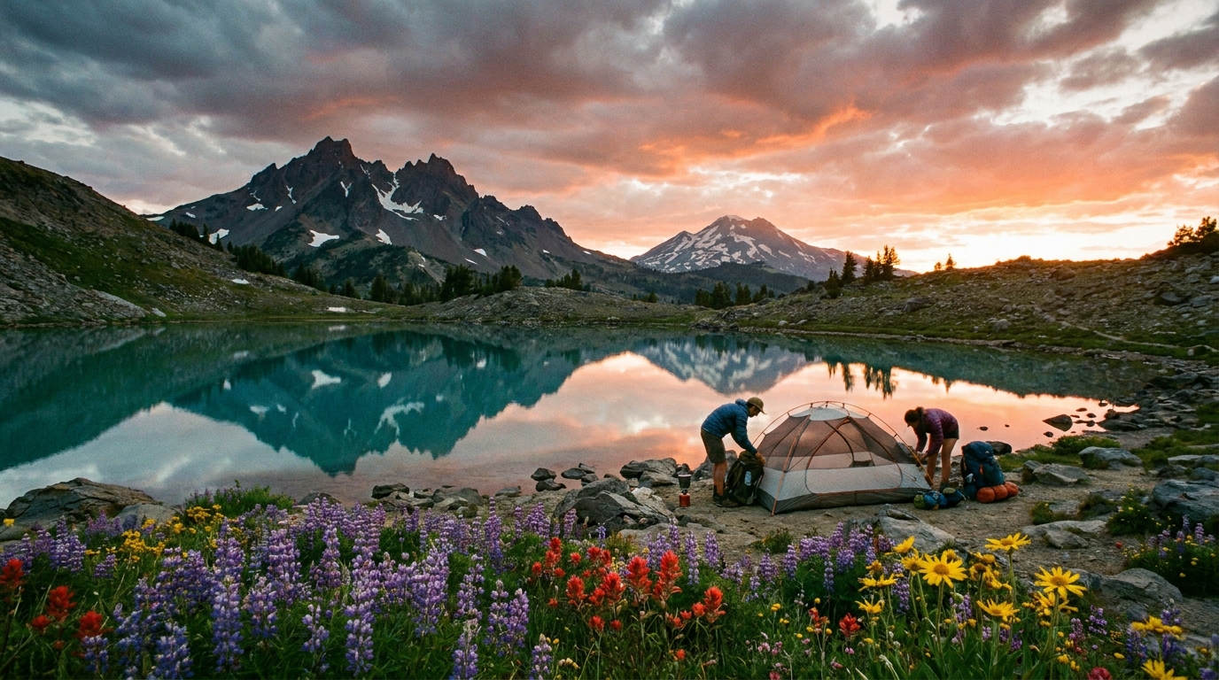 Broken Top and Green Lakes Loop: A 3-Day Backpacking Adventure Through Oregon's Central Cascades
