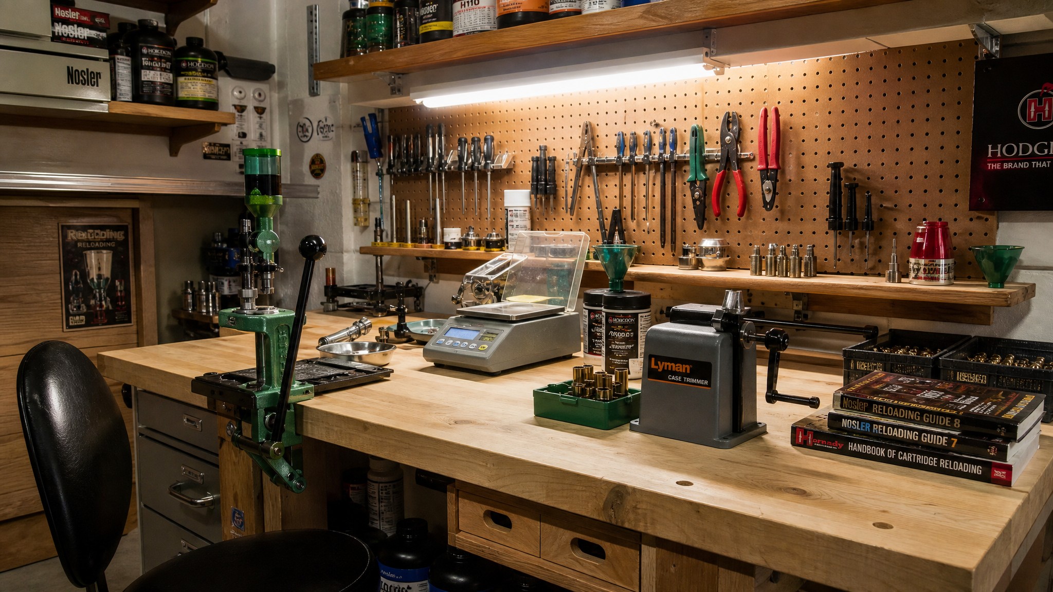 Building Your Home Reloading Bench: Layout, Tools, and Organization for a Dedicated Loading Room