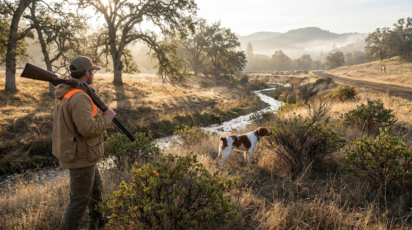 California Quail Hunting in Oregon's Umpqua Valley and Rogue River Country