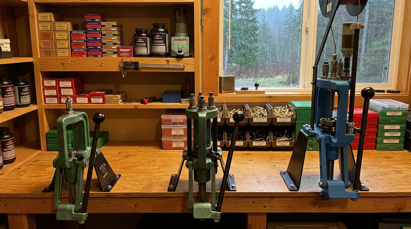 Choosing Your First Reloading Press: Single-Stage, Turret, and Progressive Presses Explained
