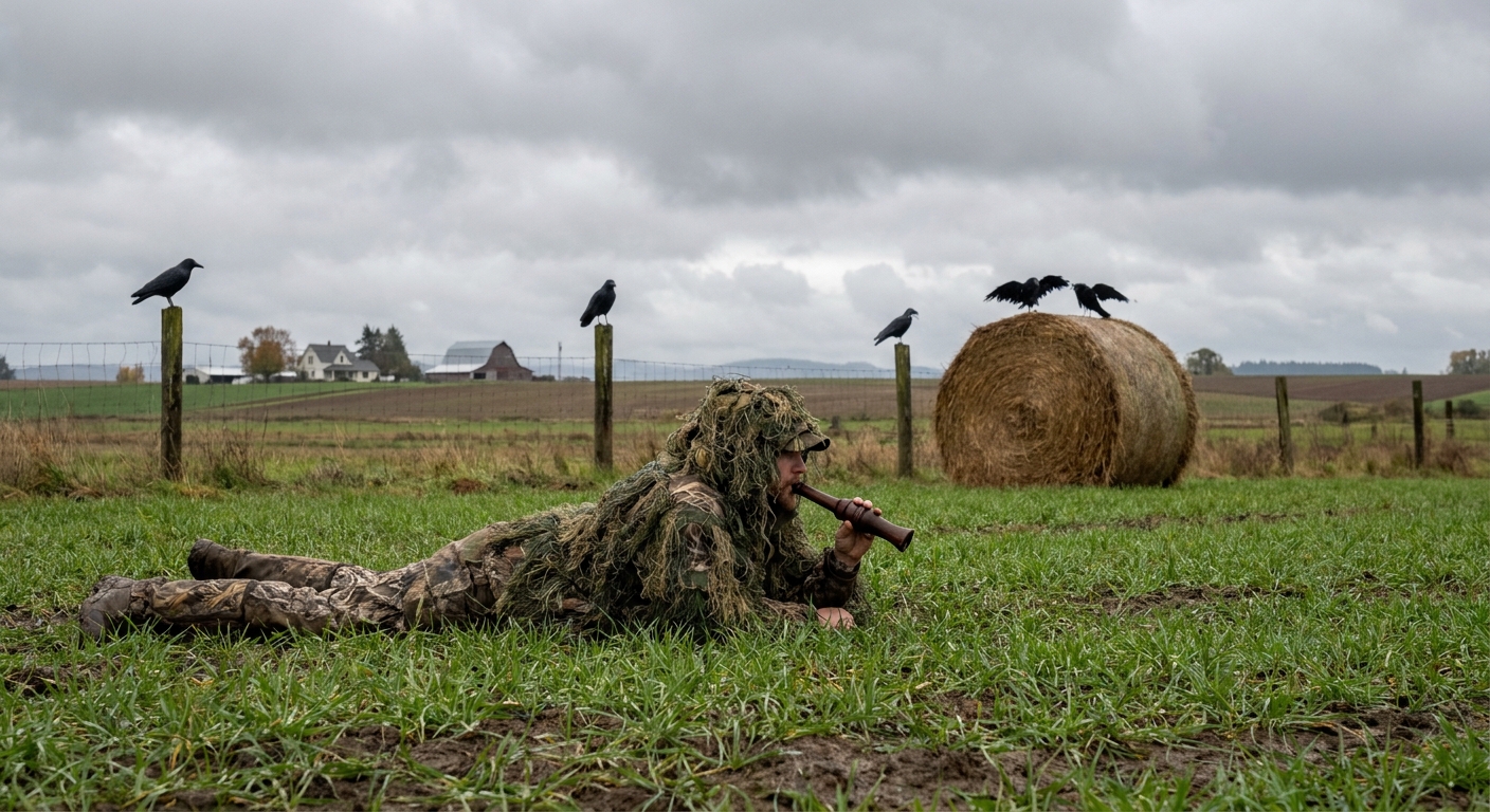 Crow Hunting in Oregon: Calling Tactics, Decoy Spreads, and the Year-Round Season