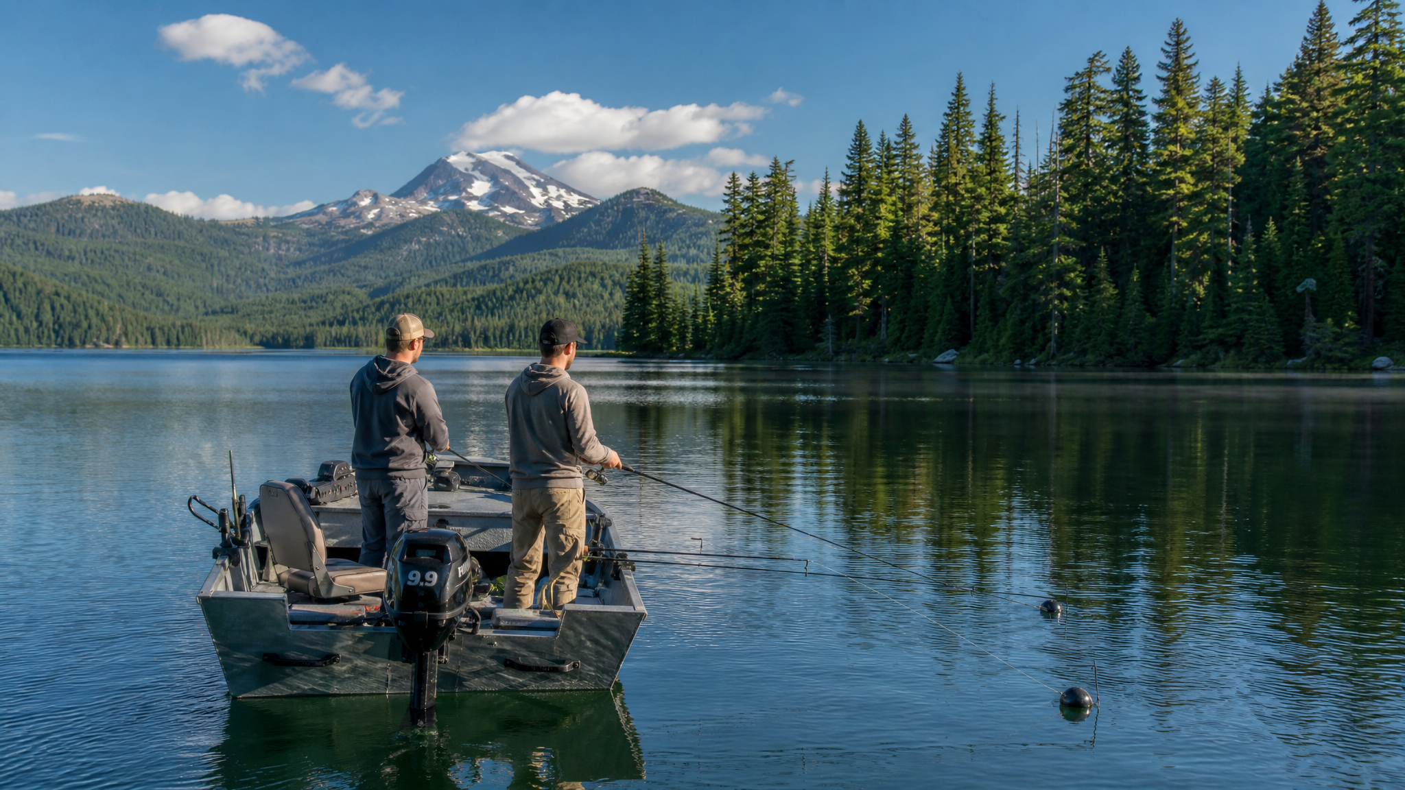 Cultus Lake Summer Fishing: Kokanee Trolling and Trophy Rainbows in Oregon's High Cascades