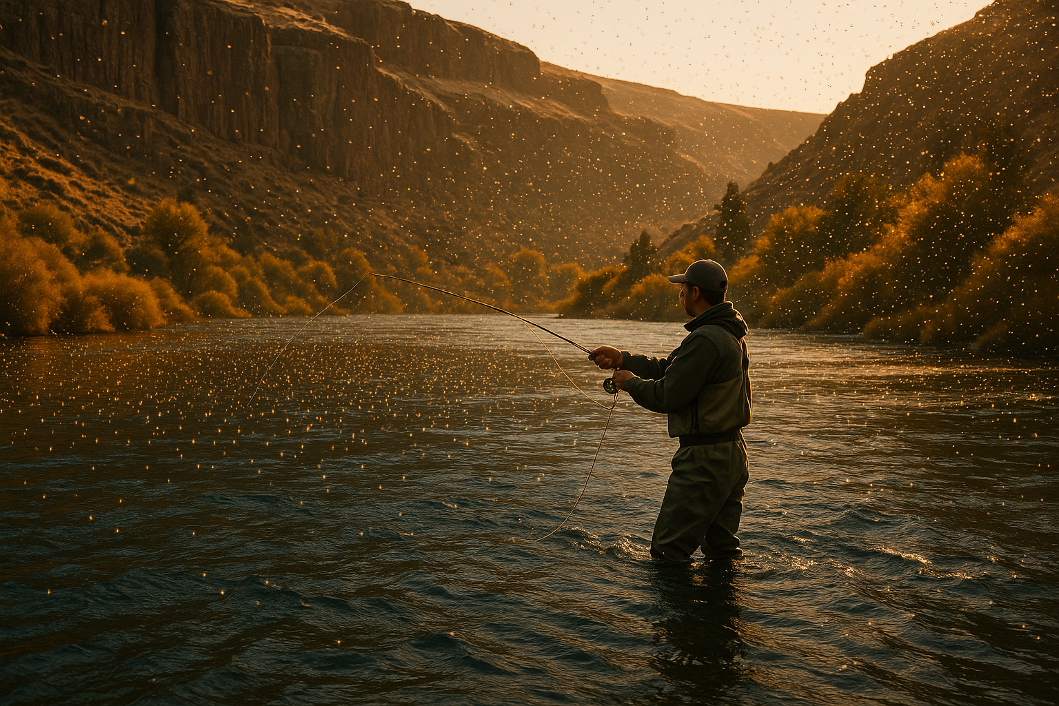 Fall Caddis Hatch on the Deschutes River: A September Fly Fishing Guide