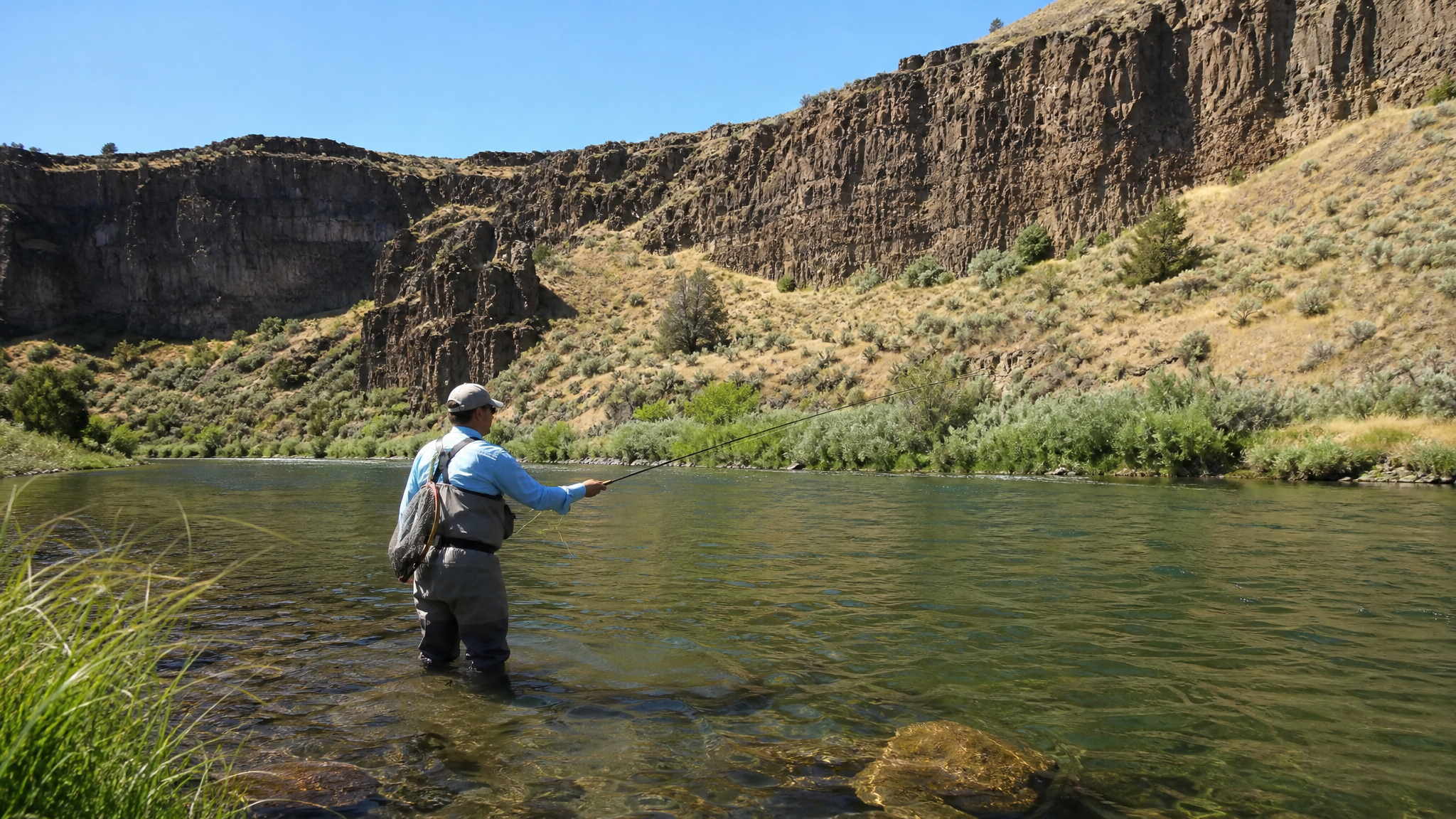 Deschutes River Summer Steelhead: August Wade-Fishing and Fly Tactics for Oregon's Premier Canyon River
