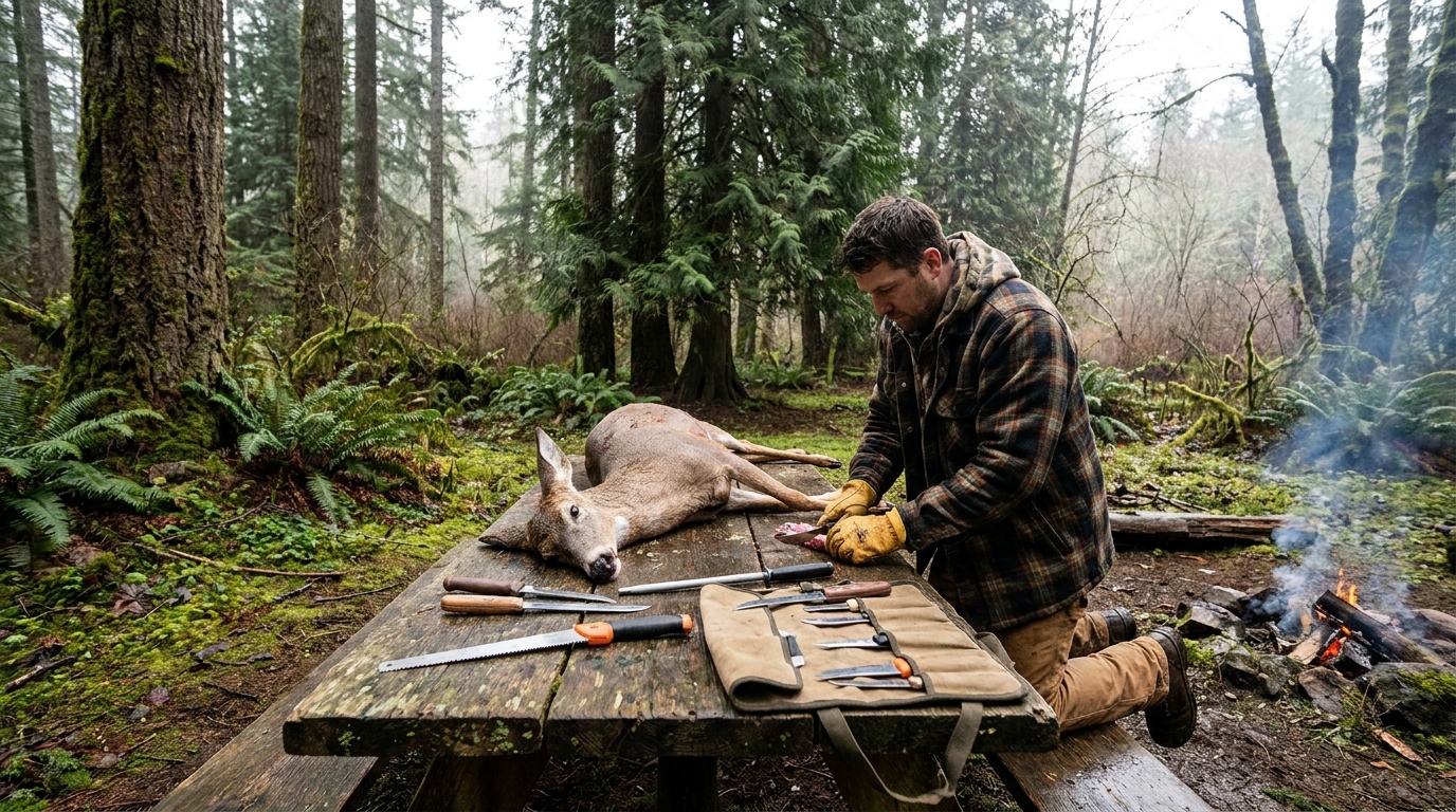 DIY Game Processing at Home: From Field to Freezer