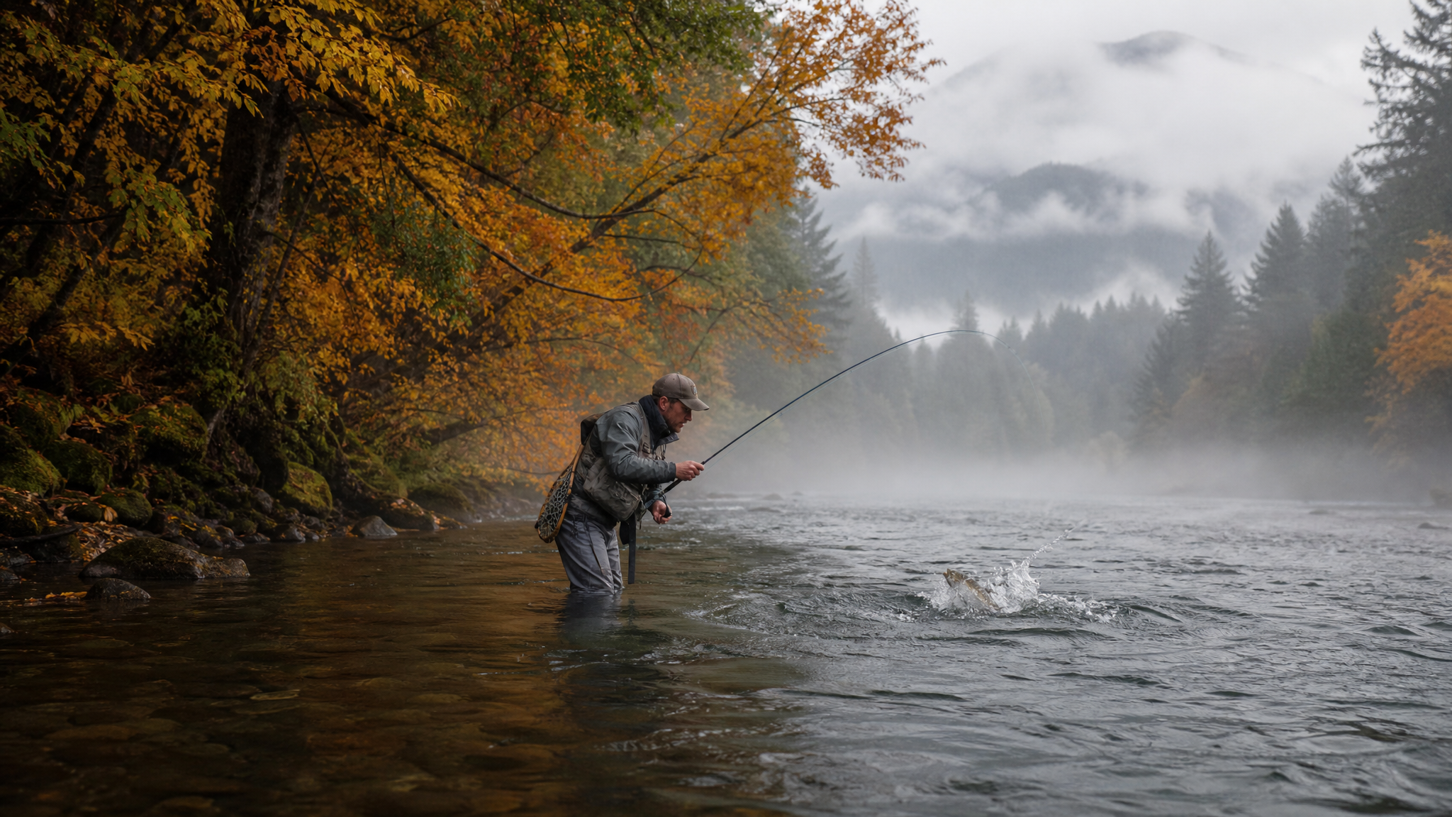 Fall Steelhead on the Clackamas River: Bank and Wade Tactics for Oregon's Metro-Area October Run