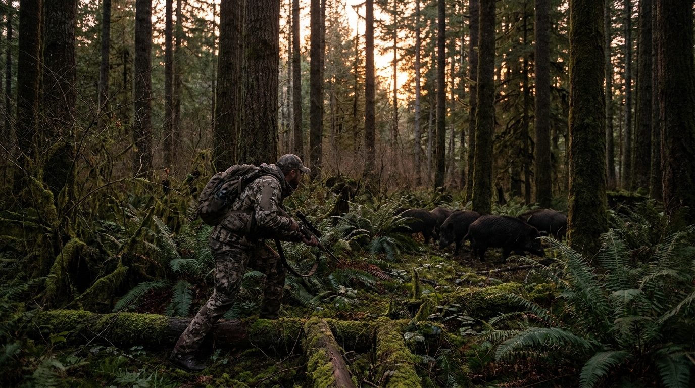 Feral Hog Hunting in Oregon: Year-Round Opportunities on Public and Private Land