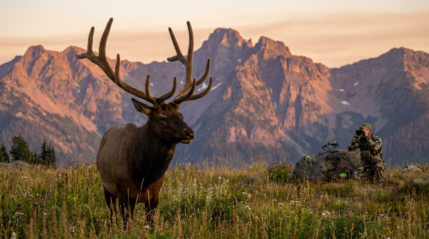 Field Judging Bull Elk Antlers Before Drawing Your Bow: A Western Bowhunter's Guide
