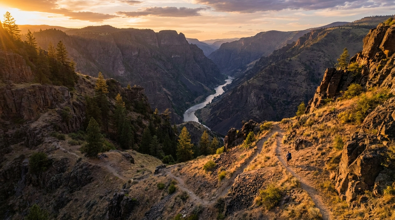 Hells Canyon Wilderness: A 4-Day Rim-to-River Backpacking Route on the Oregon Side