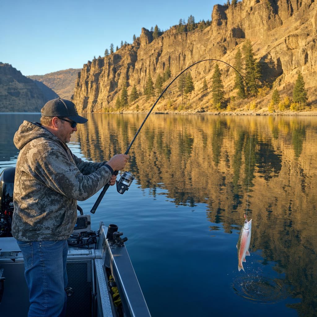 Lake Billy Chinook Fall Kokanee: Trolling Oregon's High Desert Reservoir for October Landlocked Sockeye