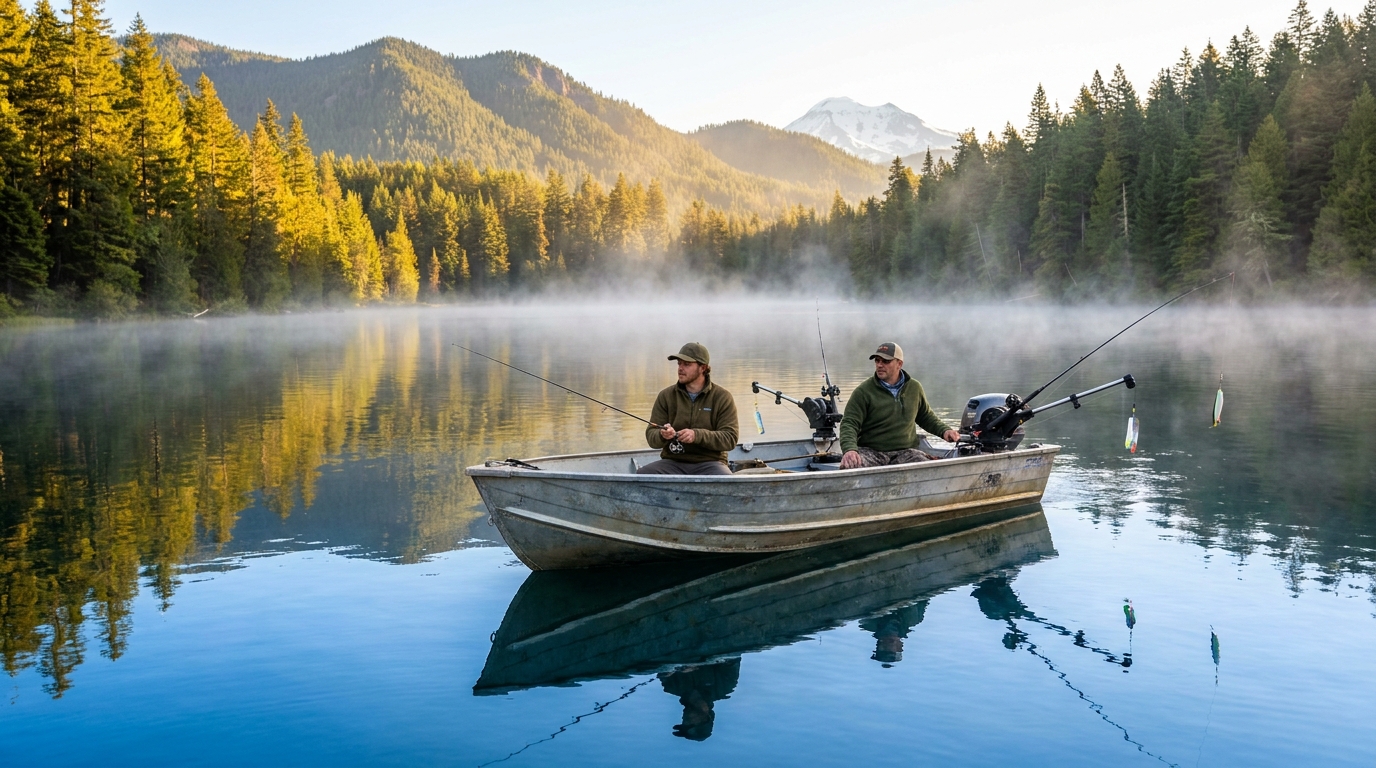 Summer Kokanee Trolling at Lemolo Lake: Oregon's Hidden North Umpqua High-Cascades Fishery