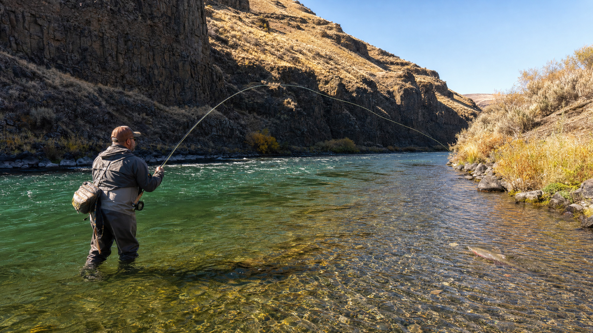 Lower Deschutes River Fall Steelhead: Fly Fishing and Swinging Flies Through Oregon's Desert Canyon