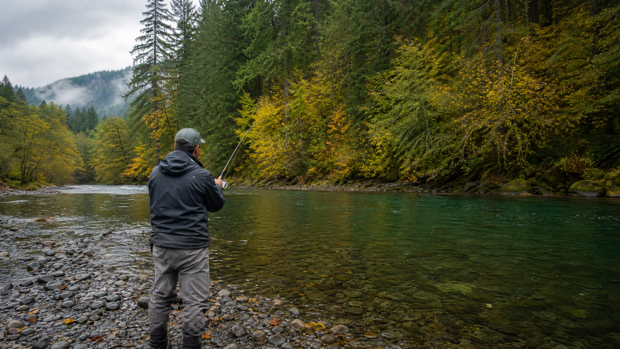 North Santiam River Fall Chinook Salmon: A Bank Angler's Complete Guide to Oregon's Valley River Run