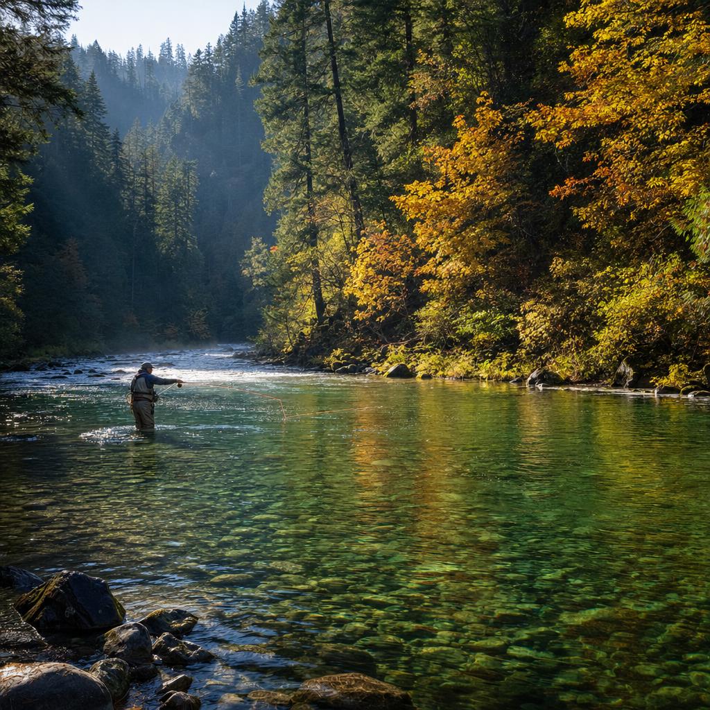North Umpqua River Fall Steelhead: Fly Fishing Oregon's Blue-Ribbon Wild Fish Water