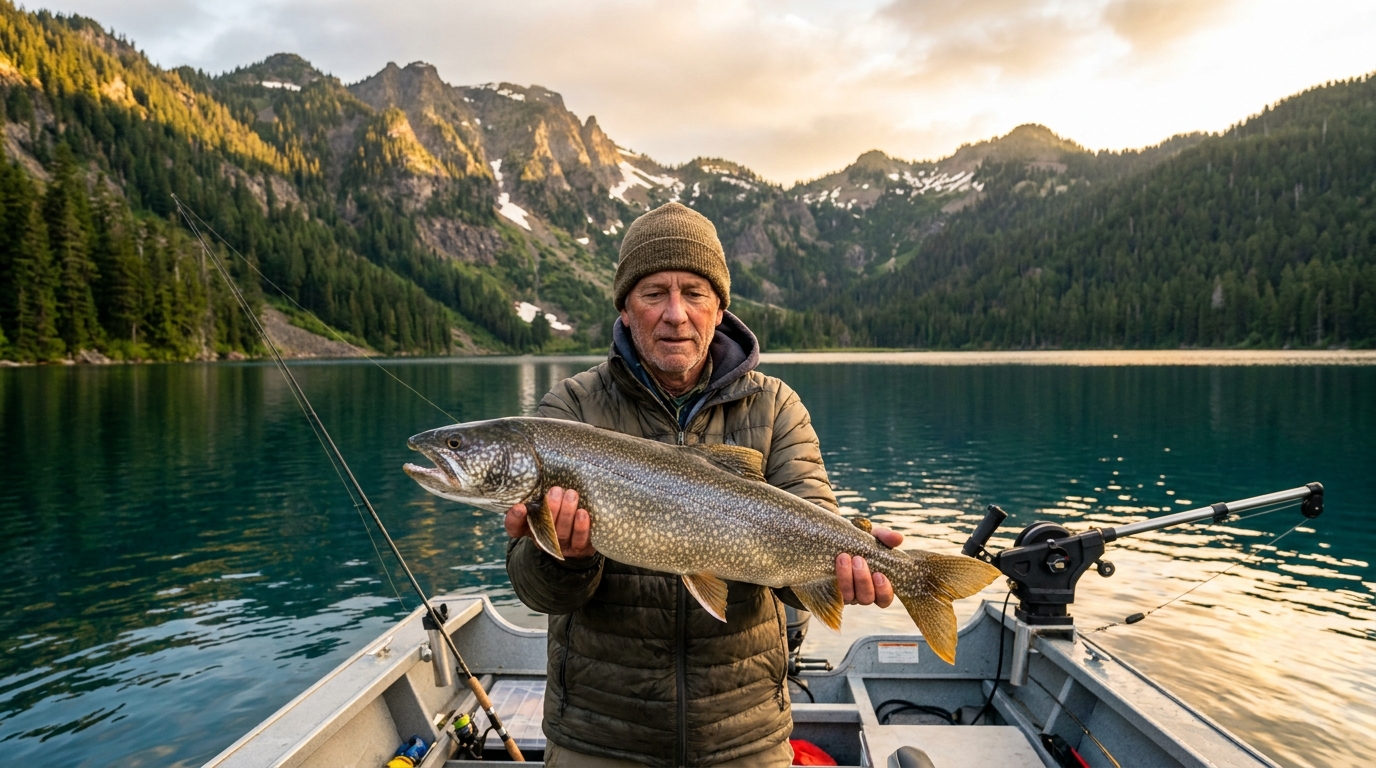 Odell Lake Mackinaw (Lake Trout): Deep Jigging and Trolling Oregon's High Cascade Trophy Fishery
