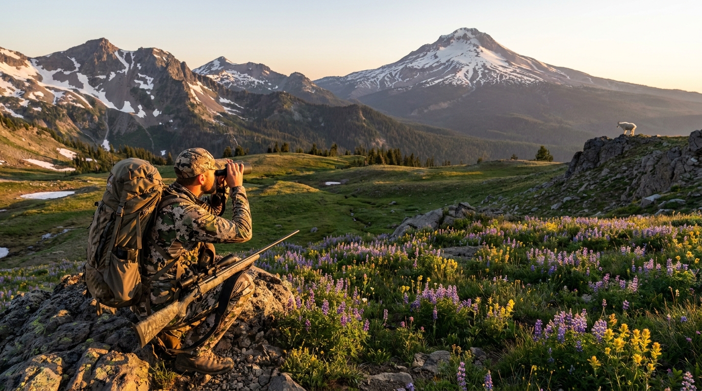 Oregon Mountain Goat Hunting: Trophy Permits, High-Country Units, and What It Takes to Find a Billy
