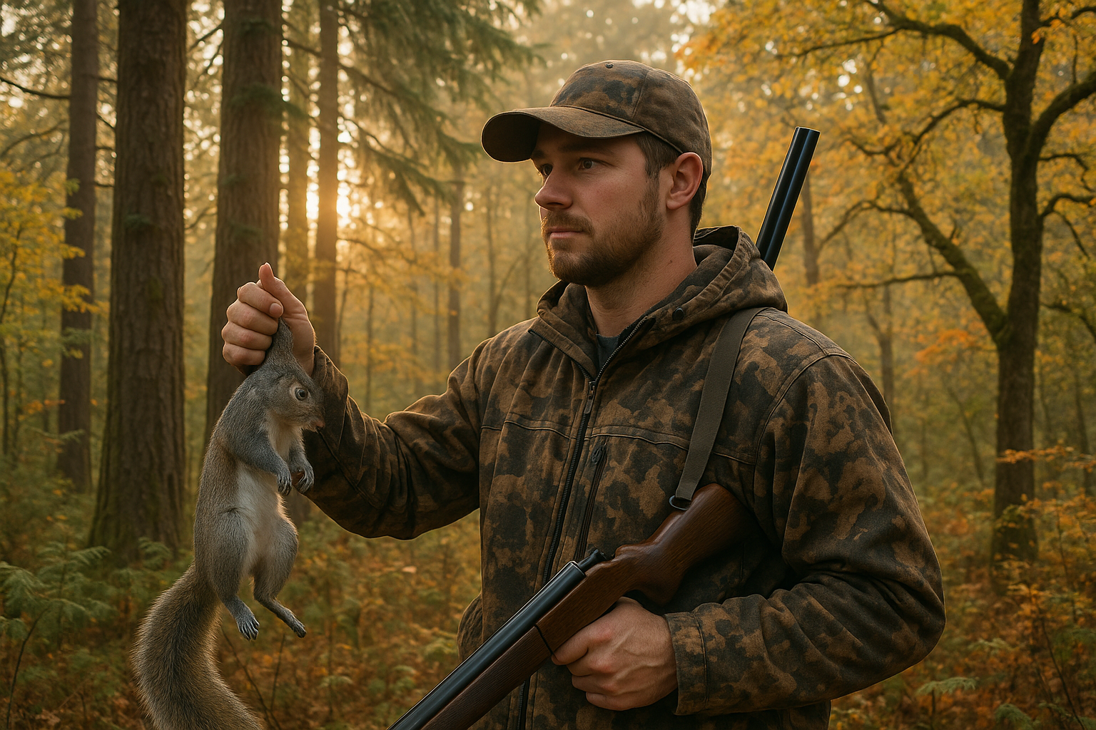 Oregon Tree Squirrel Hunting: Western Gray and Douglas Squirrels in the Cascades and Coast Range