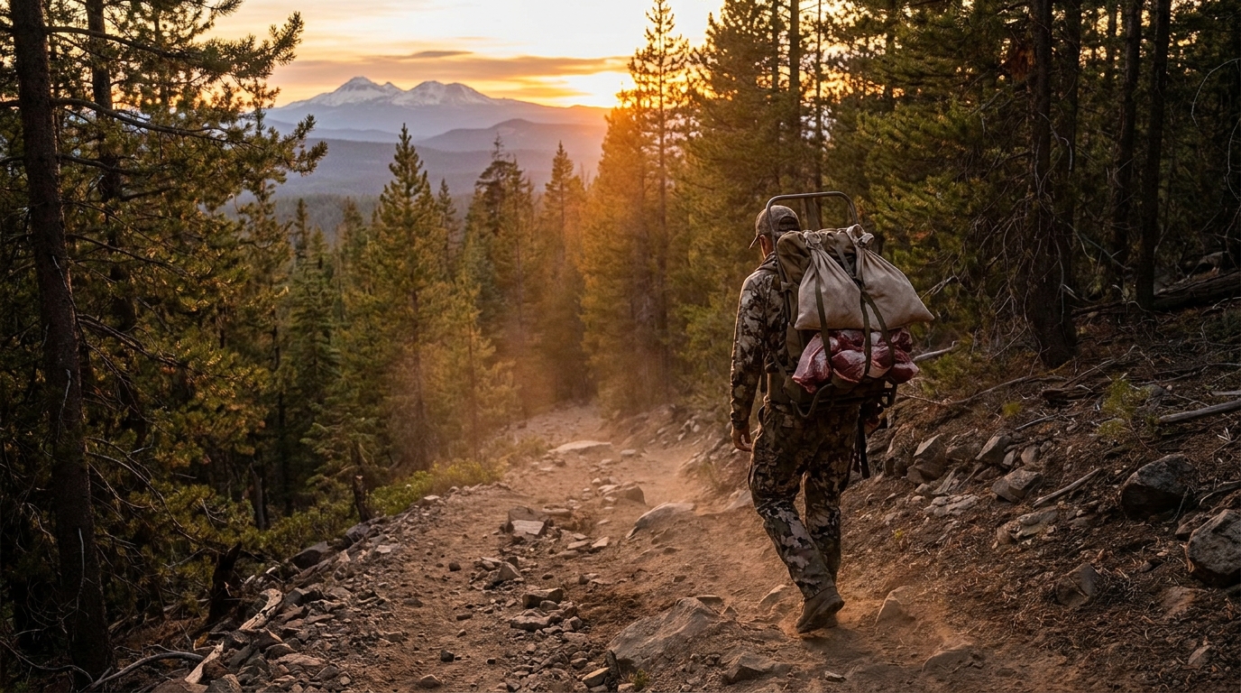 Packing Out Solo Elk: Quartering, Meat Care, and Pack Systems for DIY Oregon Backcountry Hunters