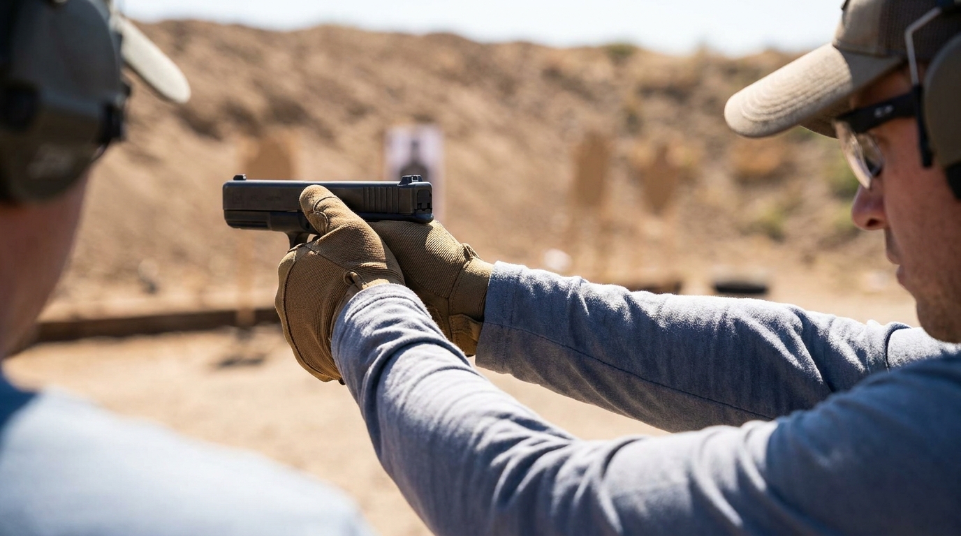 Pistol Grip and Trigger Technique for Better Defensive Shooting
