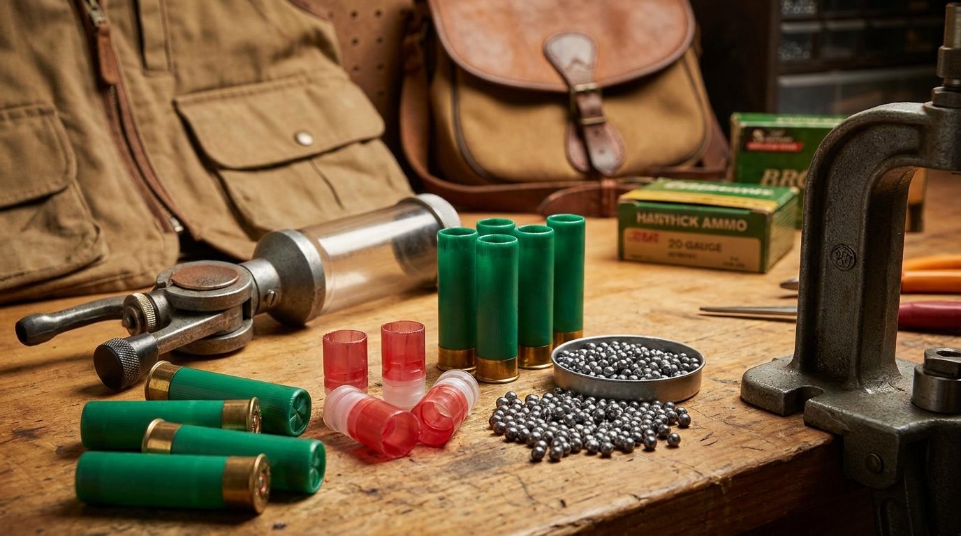 Reloading 20-Gauge Shotshells for Oregon Upland Bird Hunting: Components, Load Data, and Pattern Testing
