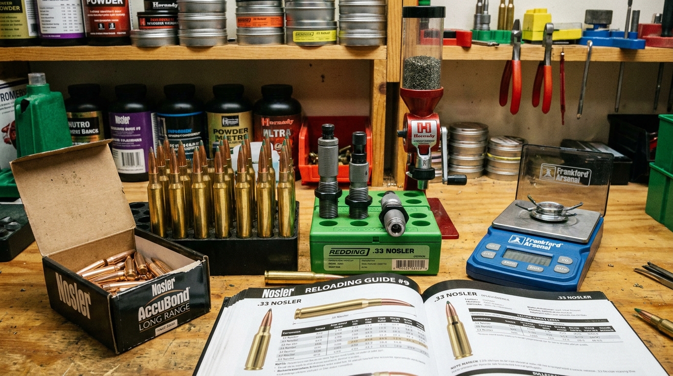 Reloading the .33 Nosler: A Premium Elk Cartridge for Oregon's Open-Country Hunters