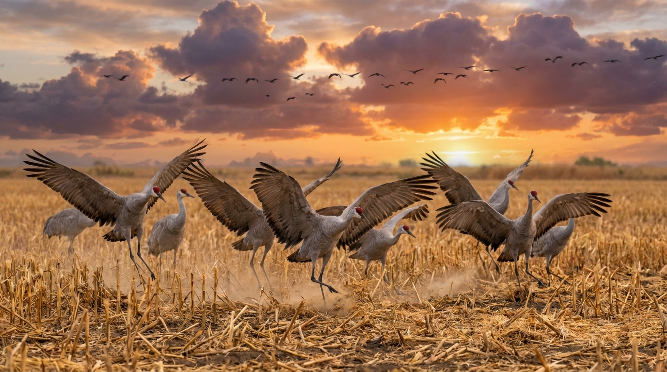 Sandhill Crane Hunting in Oregon's Klamath Basin: Decoys, Calling, and Migration Timing