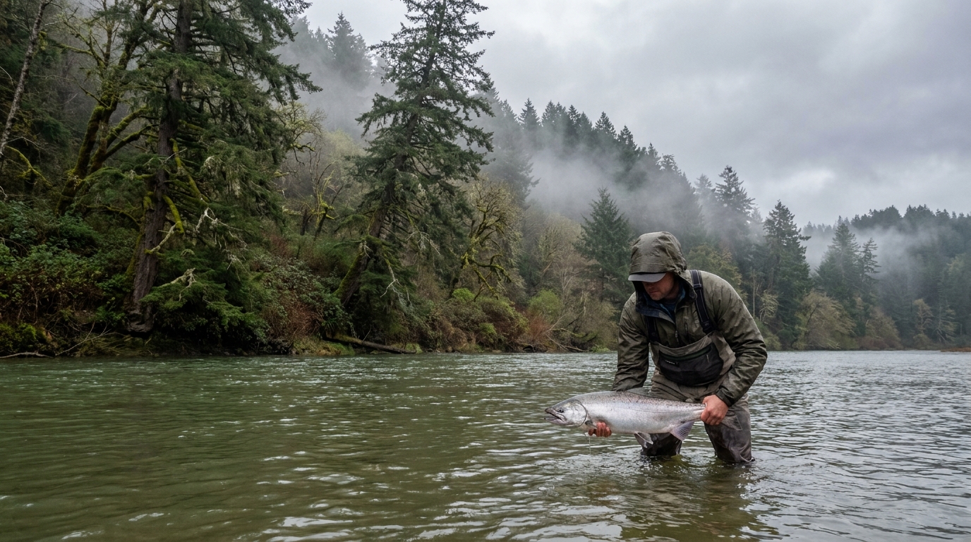 Siuslaw River Fall Chinook Salmon: Oregon's Mid-Coast Sleeper Run