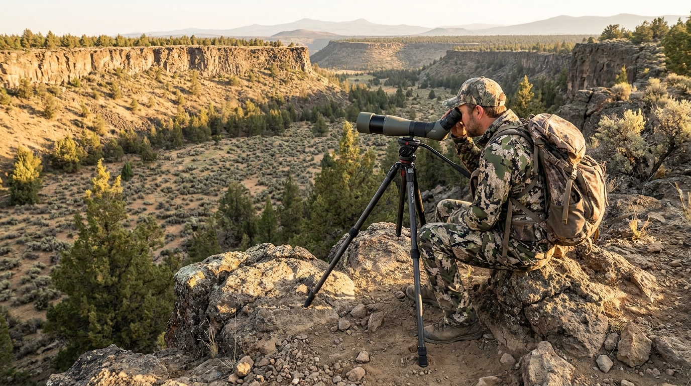 Spotting Scopes for Western Hunters: Glass, Tripods, and Magnification That Actually Work in the Field