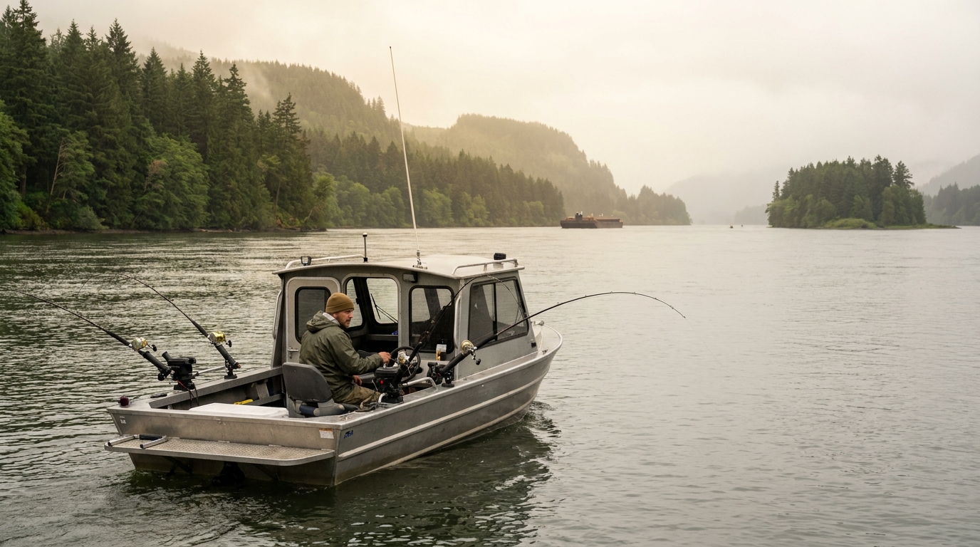 Summer Chinook Salmon on the Columbia River: Trolling and Bank Fishing Tactics for Oregon Anglers