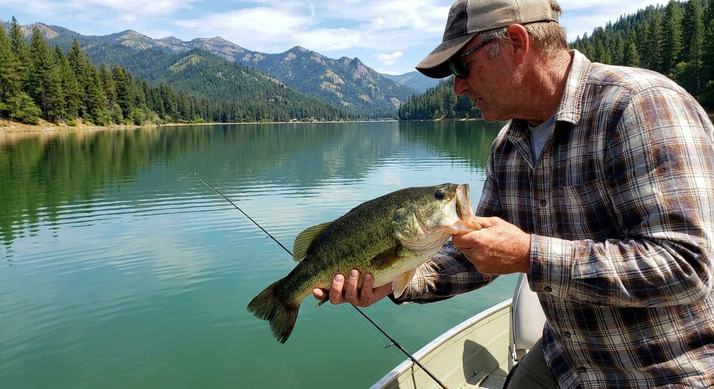 Summer Largemouth Bass at Applegate Lake: A Southern Oregon Fishing Guide