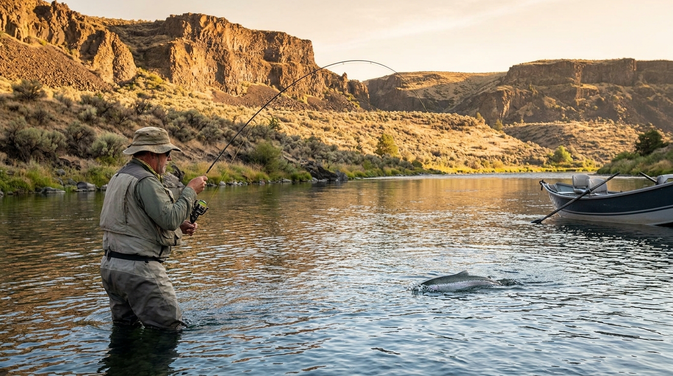 Summer Steelhead on the Lower Deschutes River: Wade Fishing Tactics for Oregon's Premier Run