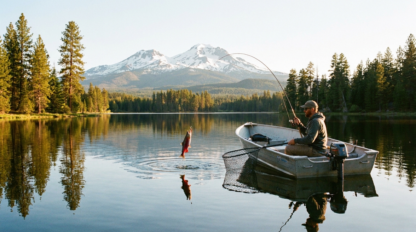 Suttle Lake Kokanee Trolling: Oregon's Best Summer Salmon on a High Cascades Lake