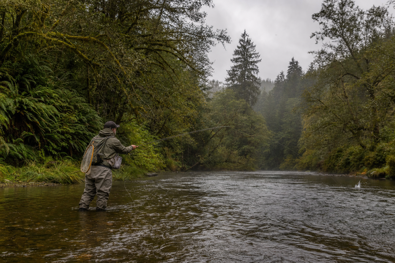 Fall Coho Salmon on the Trask and Kilchis Rivers: Tillamook County's October Silver Run
