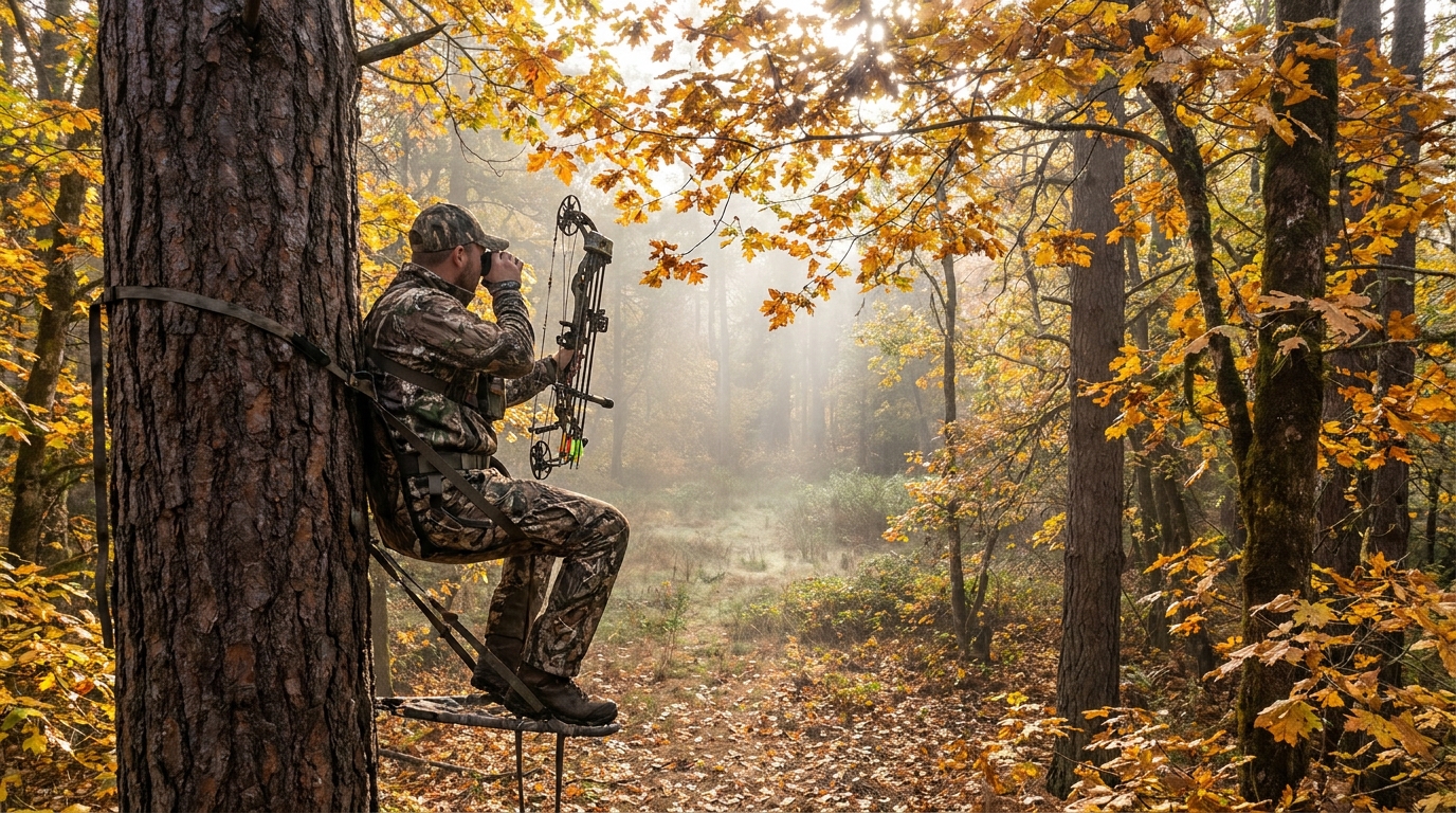 Tree Saddle Hunting for Bowhunters: A Lightweight Alternative to Traditional Treestands