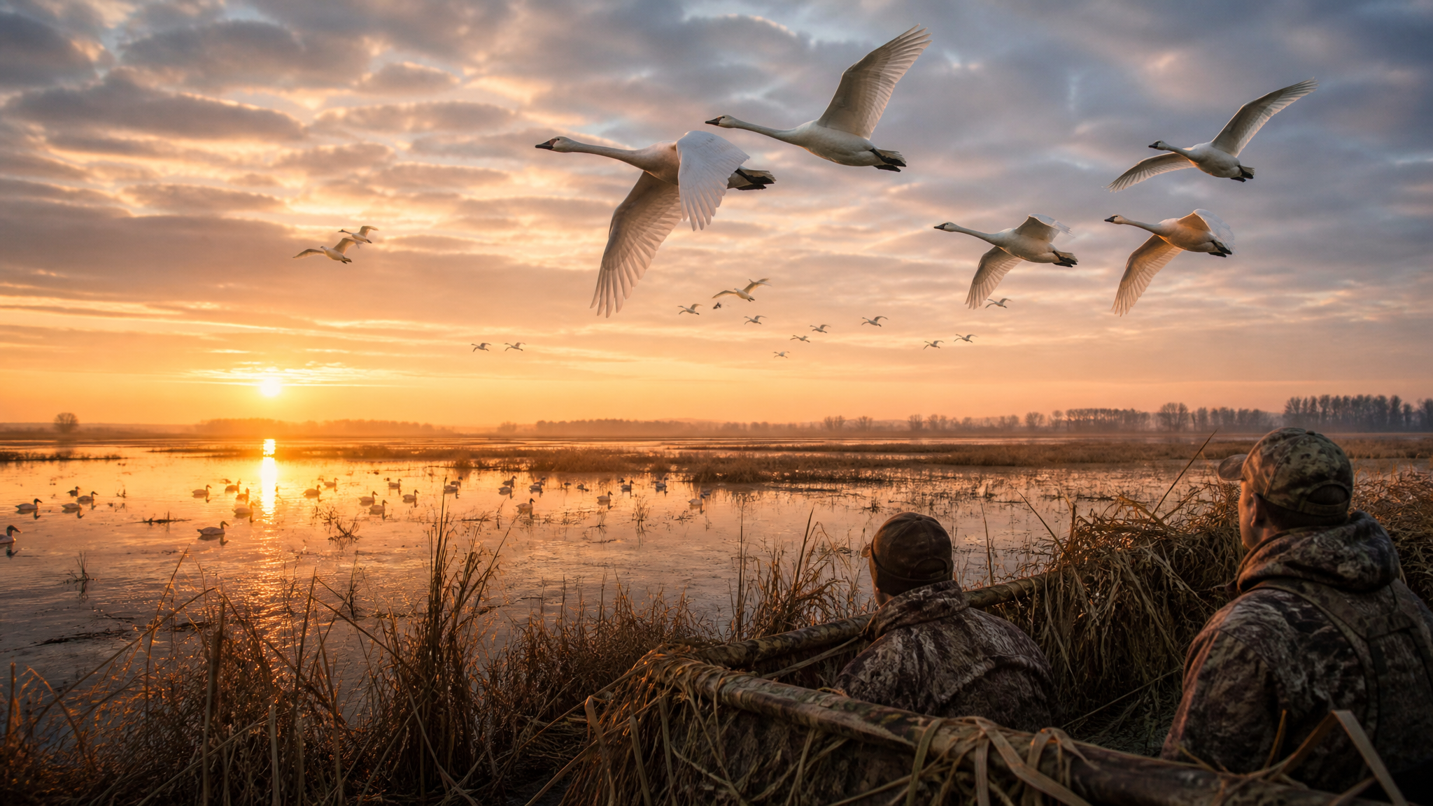 Tundra Swan Hunting in Oregon: Tags, Pacific Flyway Routes, and Eastern Oregon Marshland Tactics