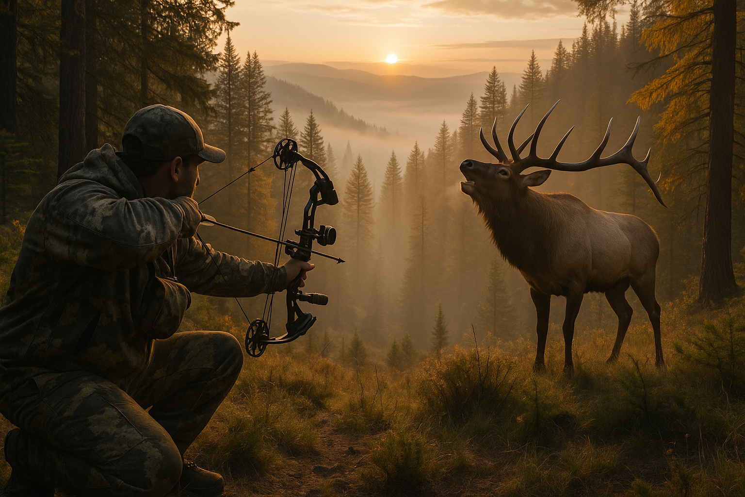 Oregon's Ukiah Unit Archery Elk: DIY Tactics for Blue Mountains Bull Hunting