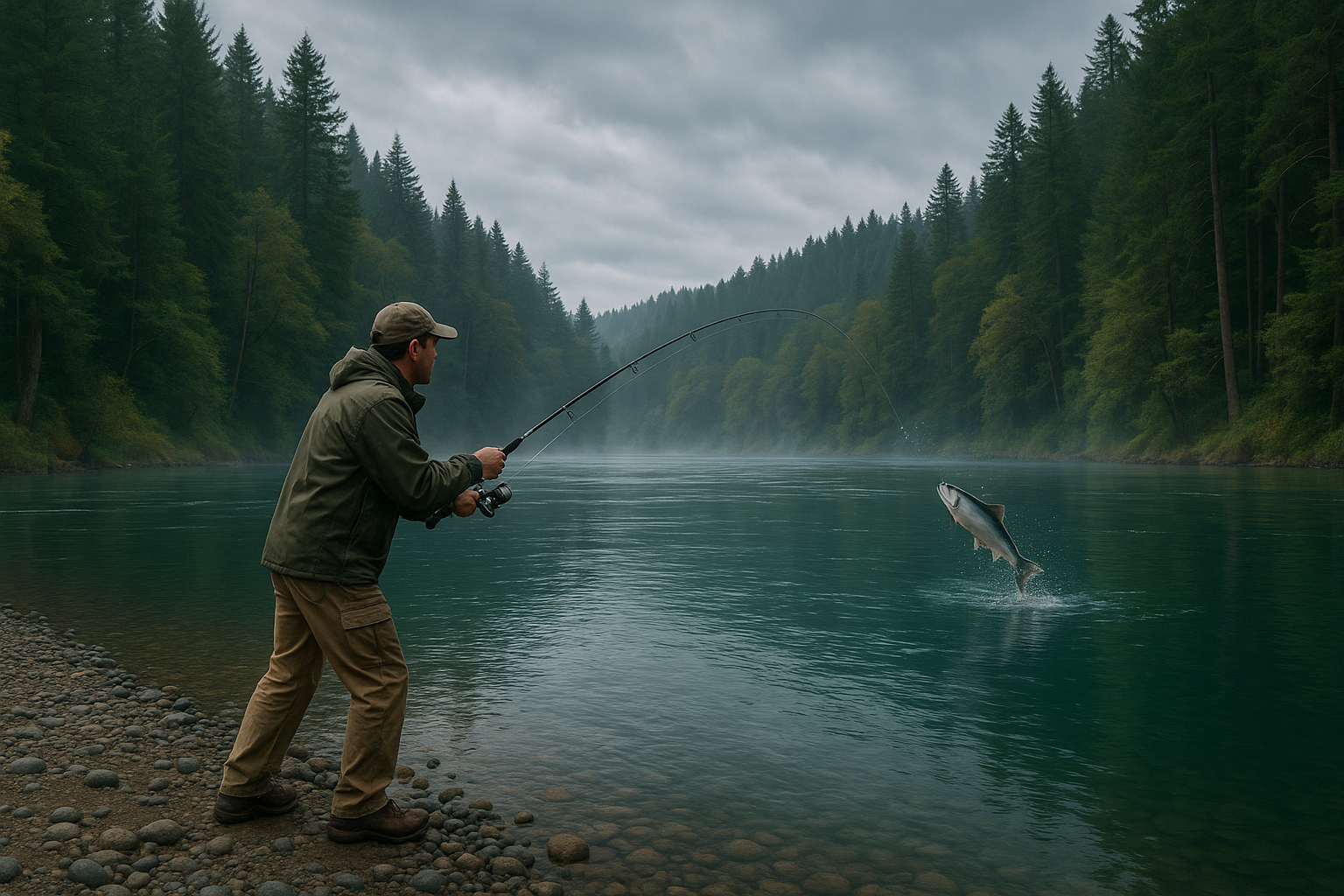 Main Stem Umpqua Fall Coho: Timing, Tides, and Bank Fishing from Scottsburg to Reedsport