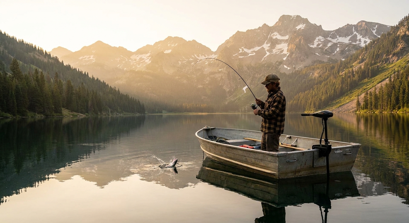 Trolling for Rainbow Trout at Wallowa Lake: Oregon's Alpine Jewel