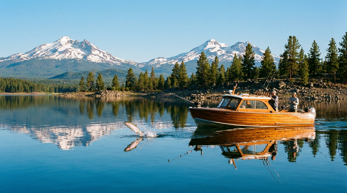 Trolling for Trophy Rainbows at Wickiup Reservoir: Oregon's High-Desert Sleeper Fishery