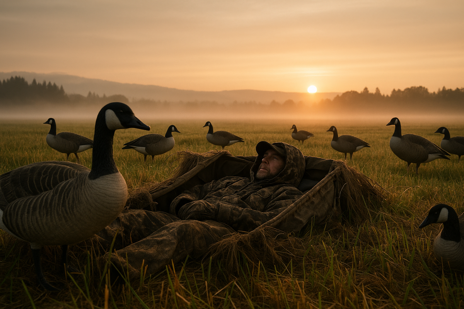 Hunting Resident Canada Geese in Oregon's Willamette Valley: September Permission-Land Tactics
